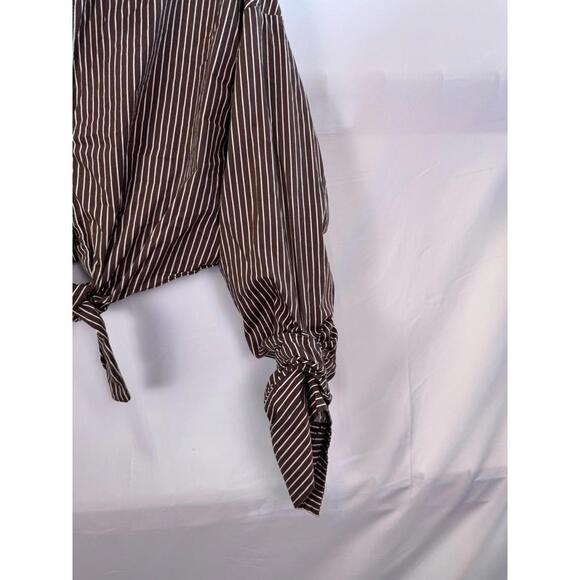 Staud Brown Lisa Top Size L with Small Hole - Picture 7 of 9